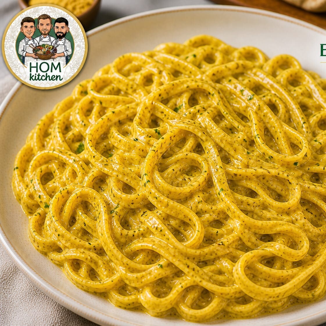 Köri Soslu Tagliatelle