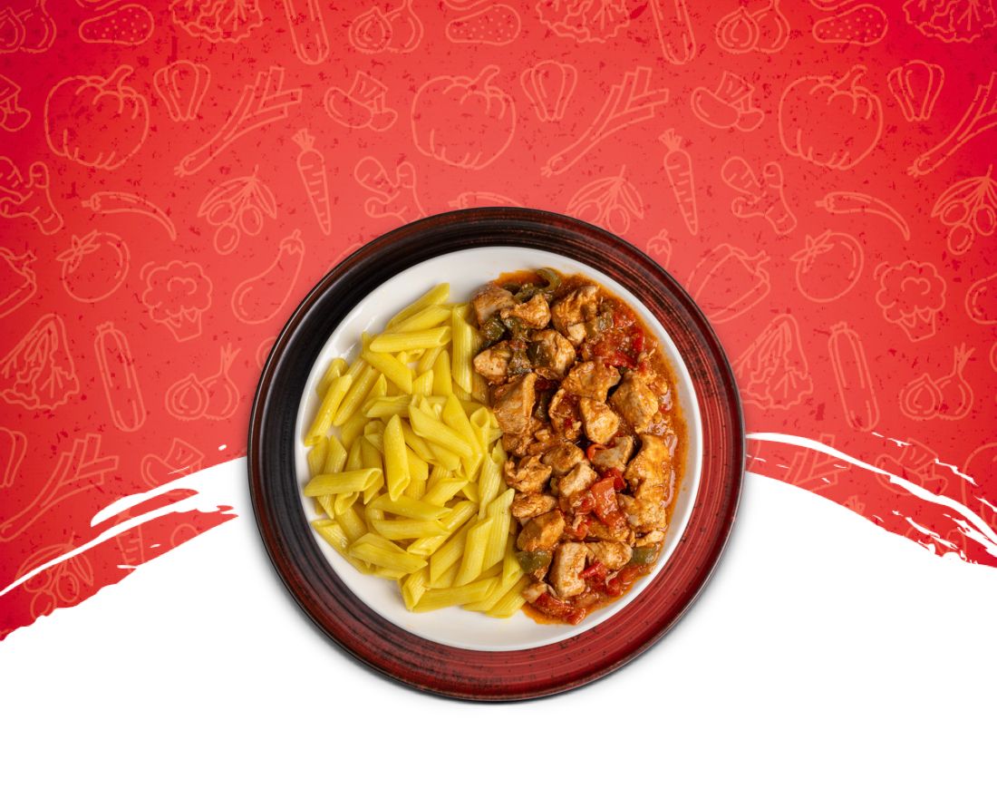 Tavuk Sote & Penne Makarna