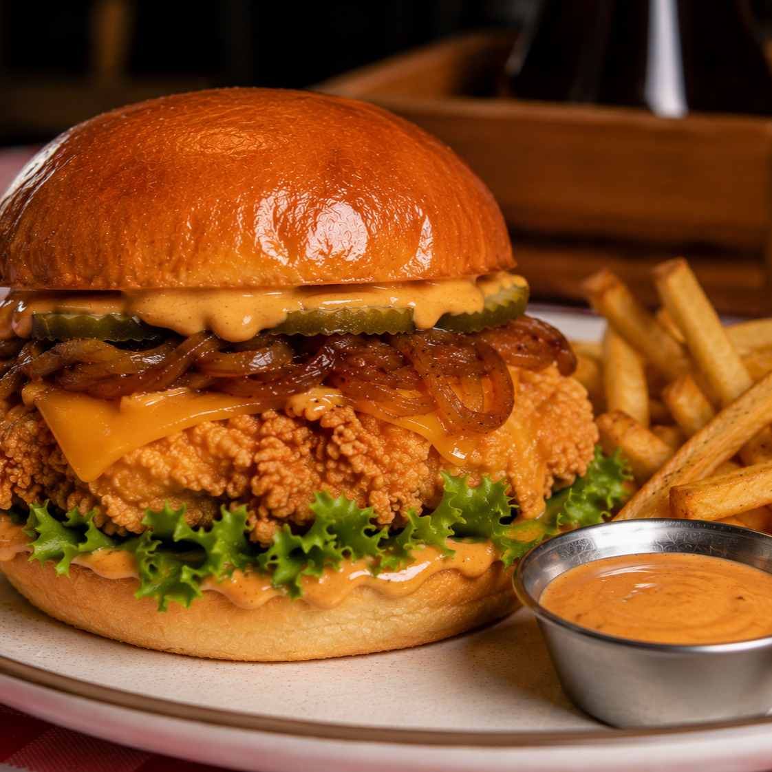 House Chicken Burger