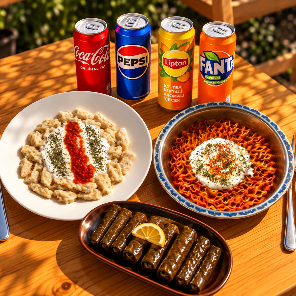 Patatesli Hingel + Tepsi Mantı Menü (2 Kişilik)