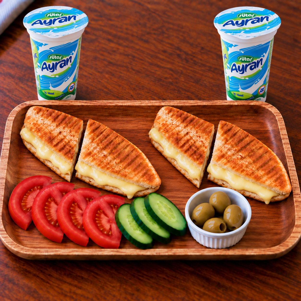 2 Kişilik Klasik Tost Menü