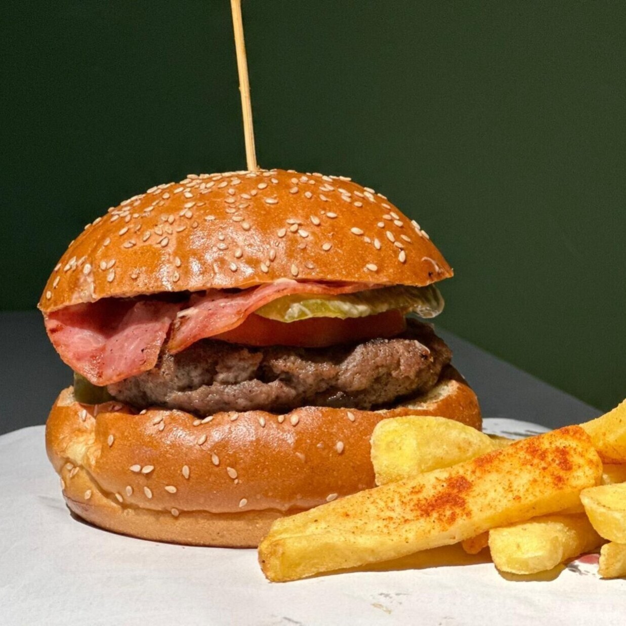 Füme Burger Menü