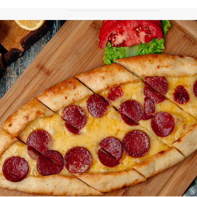 Kaşarlı Sucuklu Pide