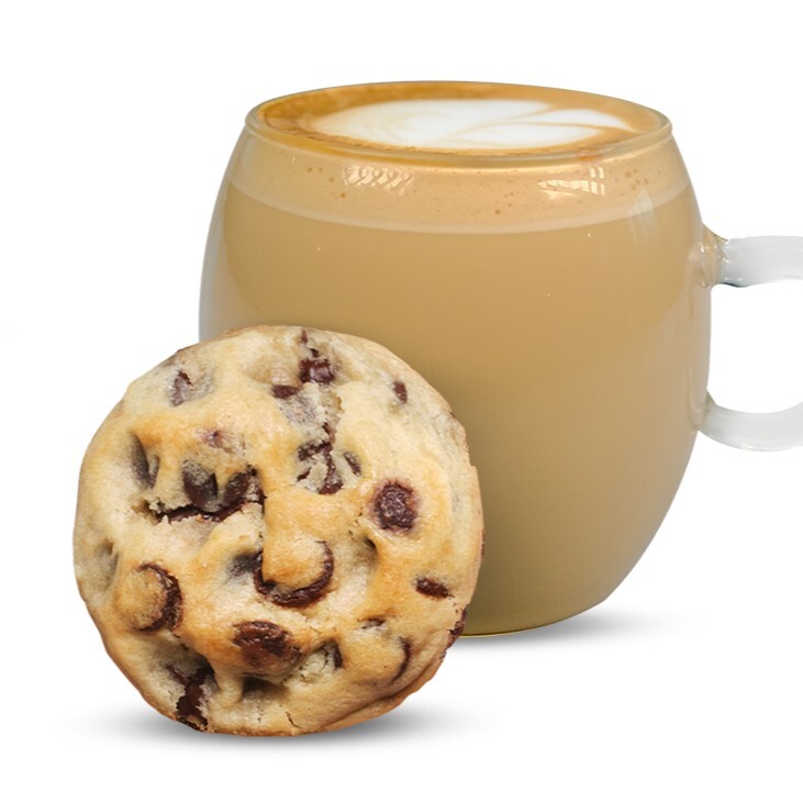 Caffe Latte & Cookie