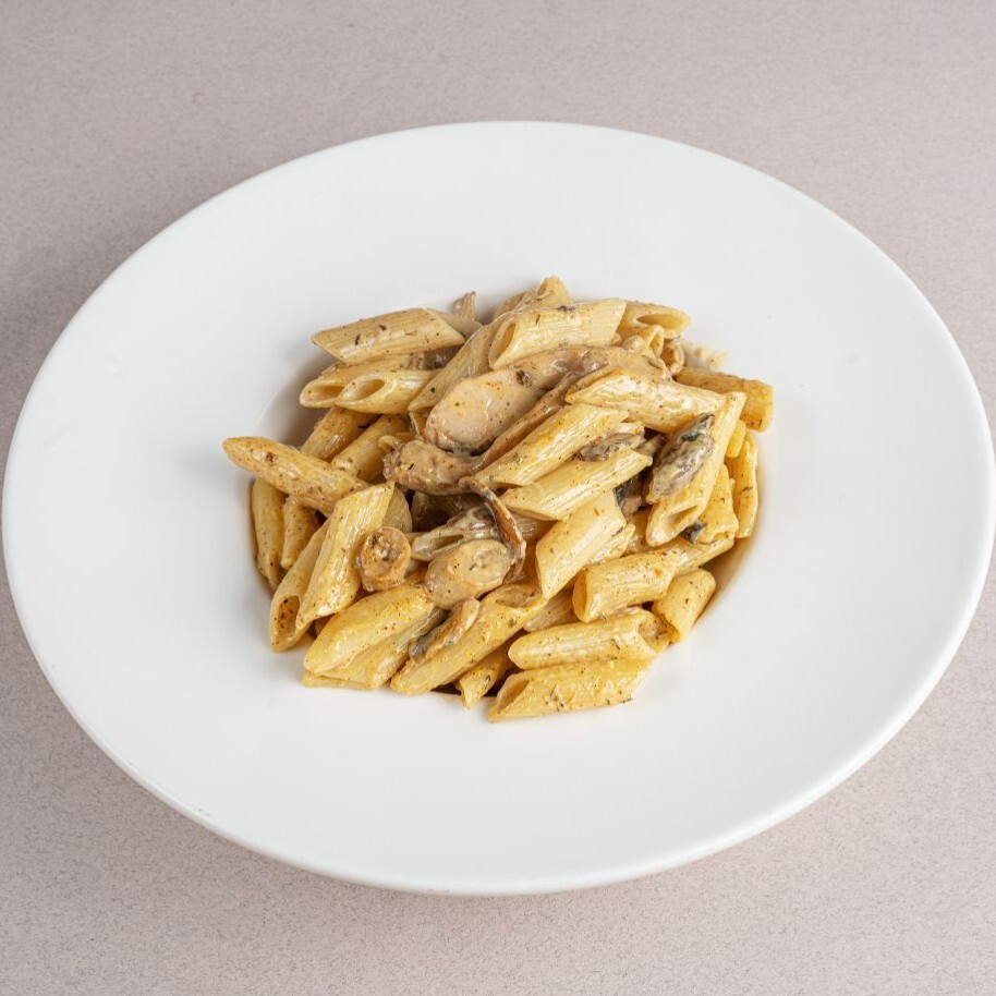 Kremalı Mantarlı Tavuk Penne