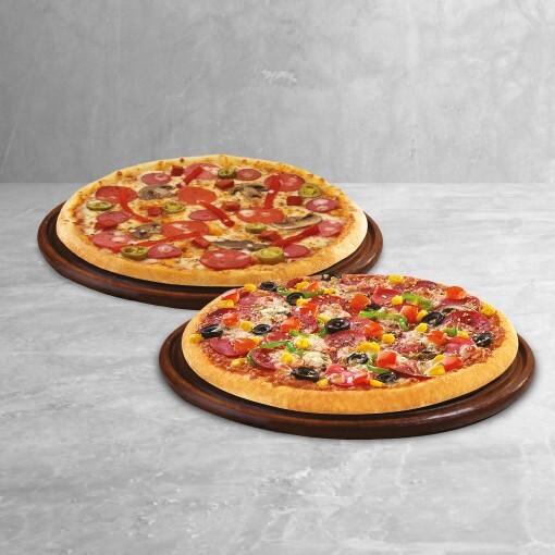 1 Alana 1 Hediye - 2 Orta Boy En Sevilen Pizzalar