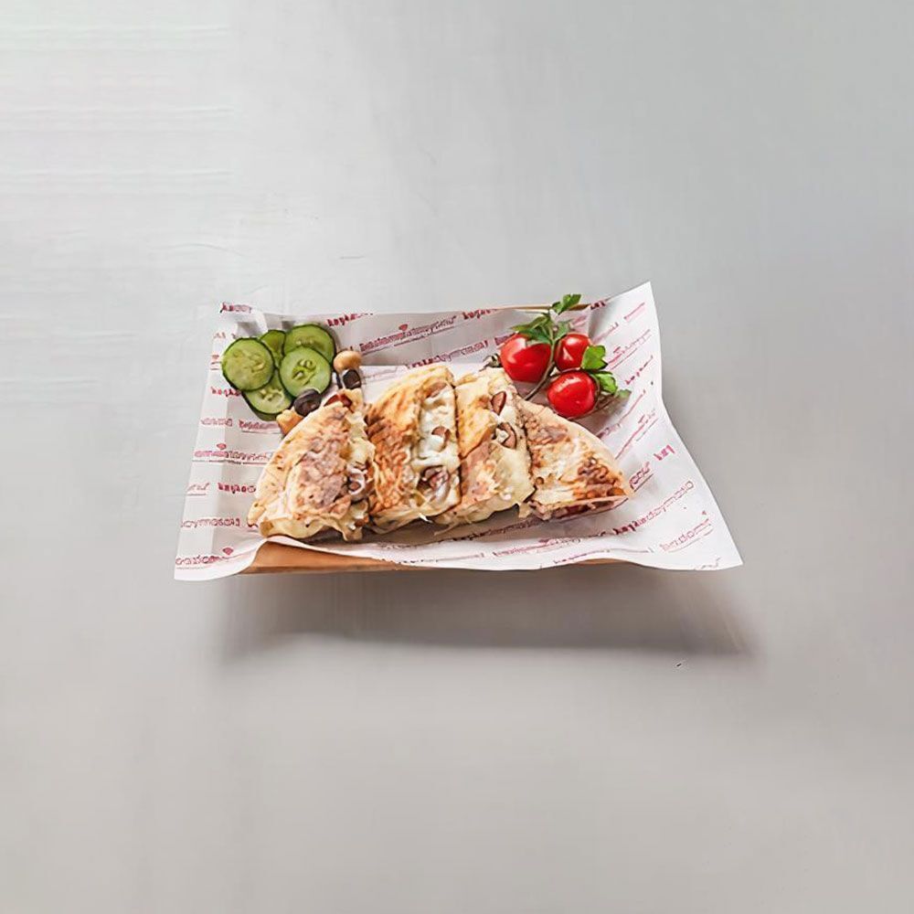 Kaşarlı Tost Bazlama + Büyük Ayran