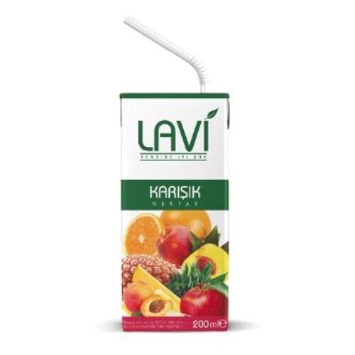 Lavi Karışık Nektar Meyve Suyu 200 Ml