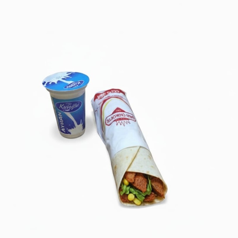 Çiğ Köfte Dürüm (120 Gr.) +Ayran 170 Ml