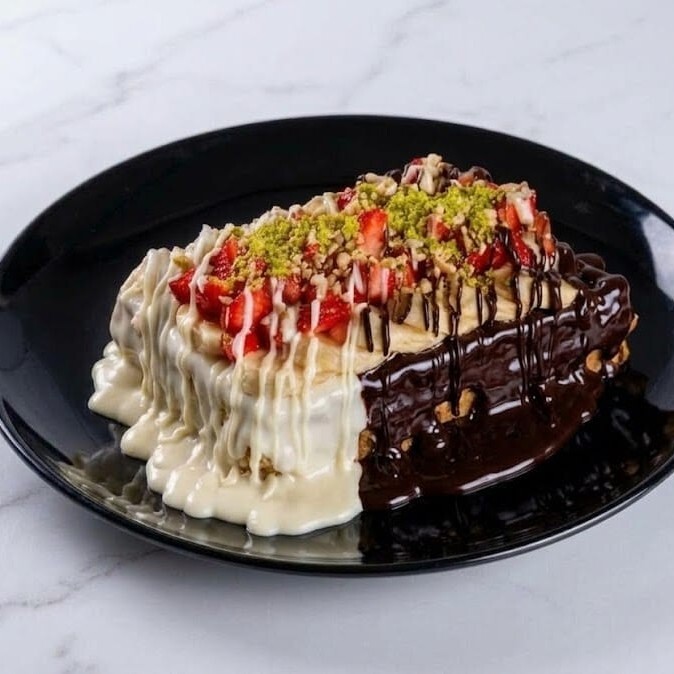 Siyah & Beyaz Waffle (2 kişilik)