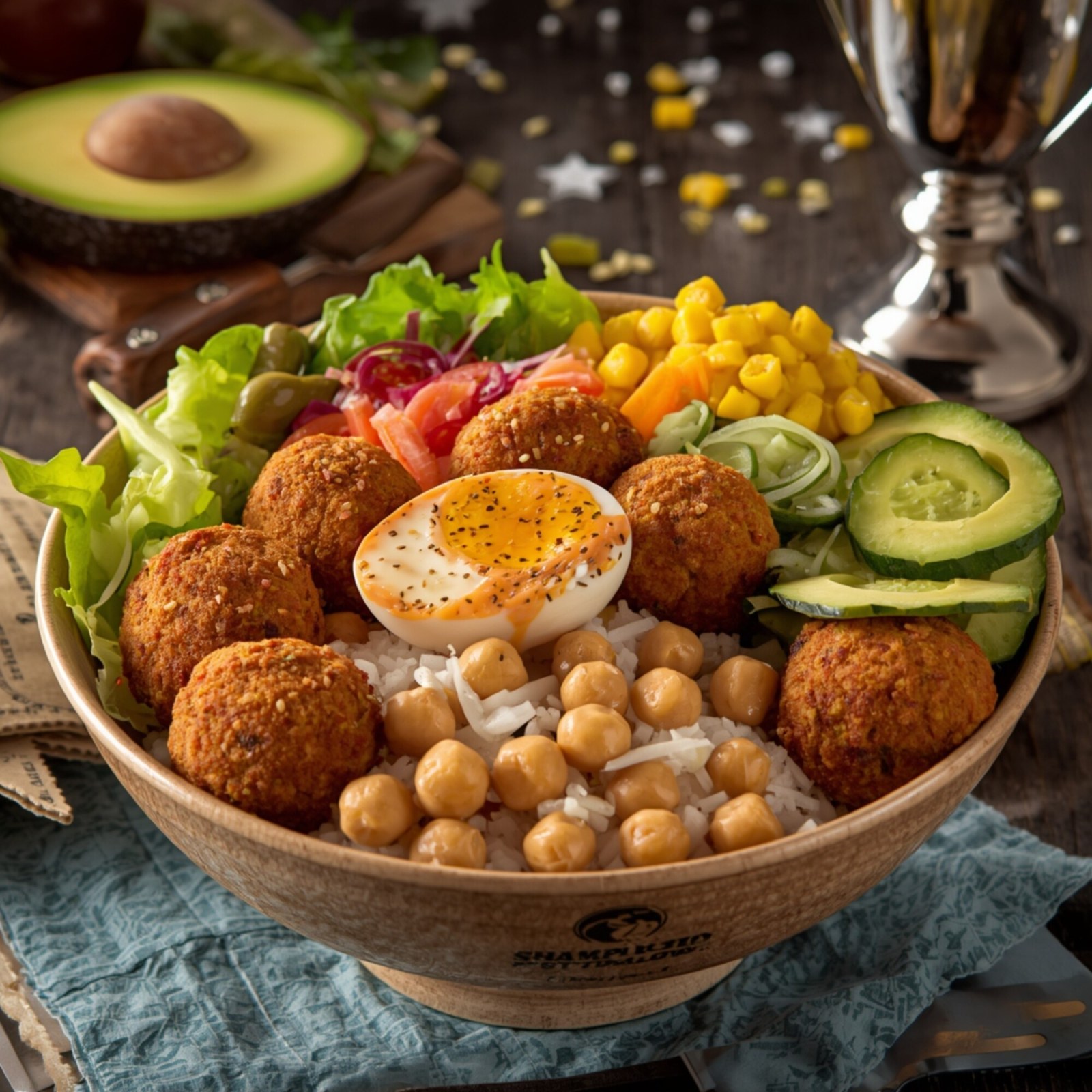 Make Your Falafel Bowl