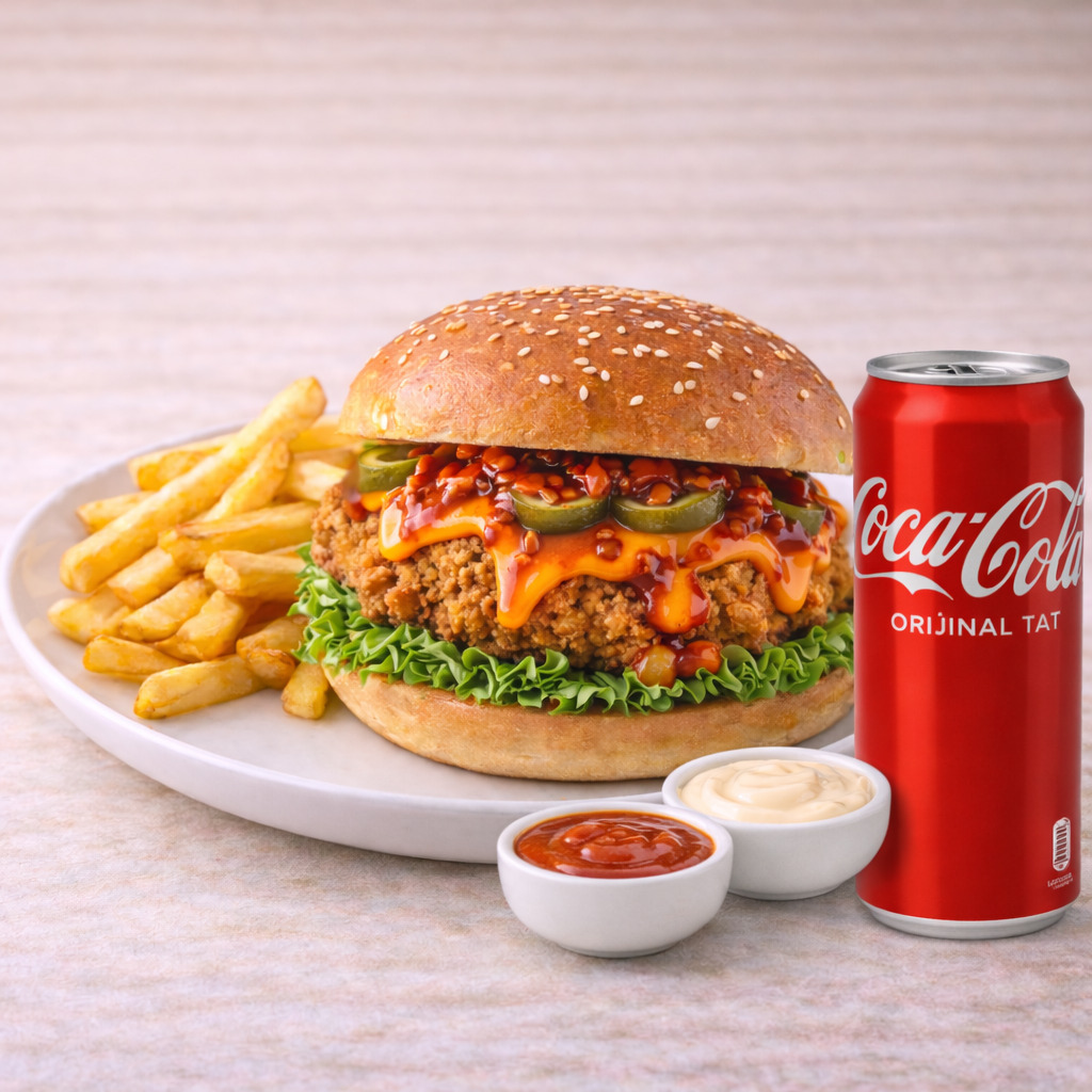 La Fiesta Burger Menü