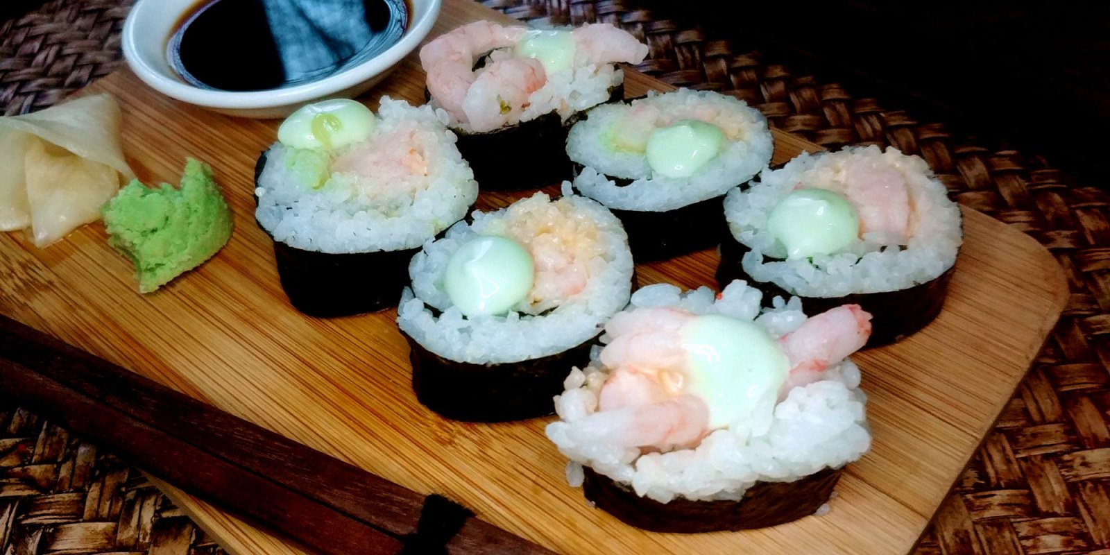 Ebi (Karides) Maki (6 Pcs.)