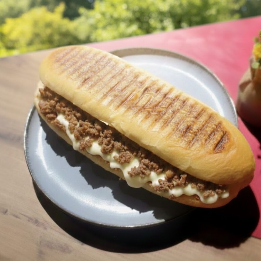 Kavurmalı Kaşarlı Tost