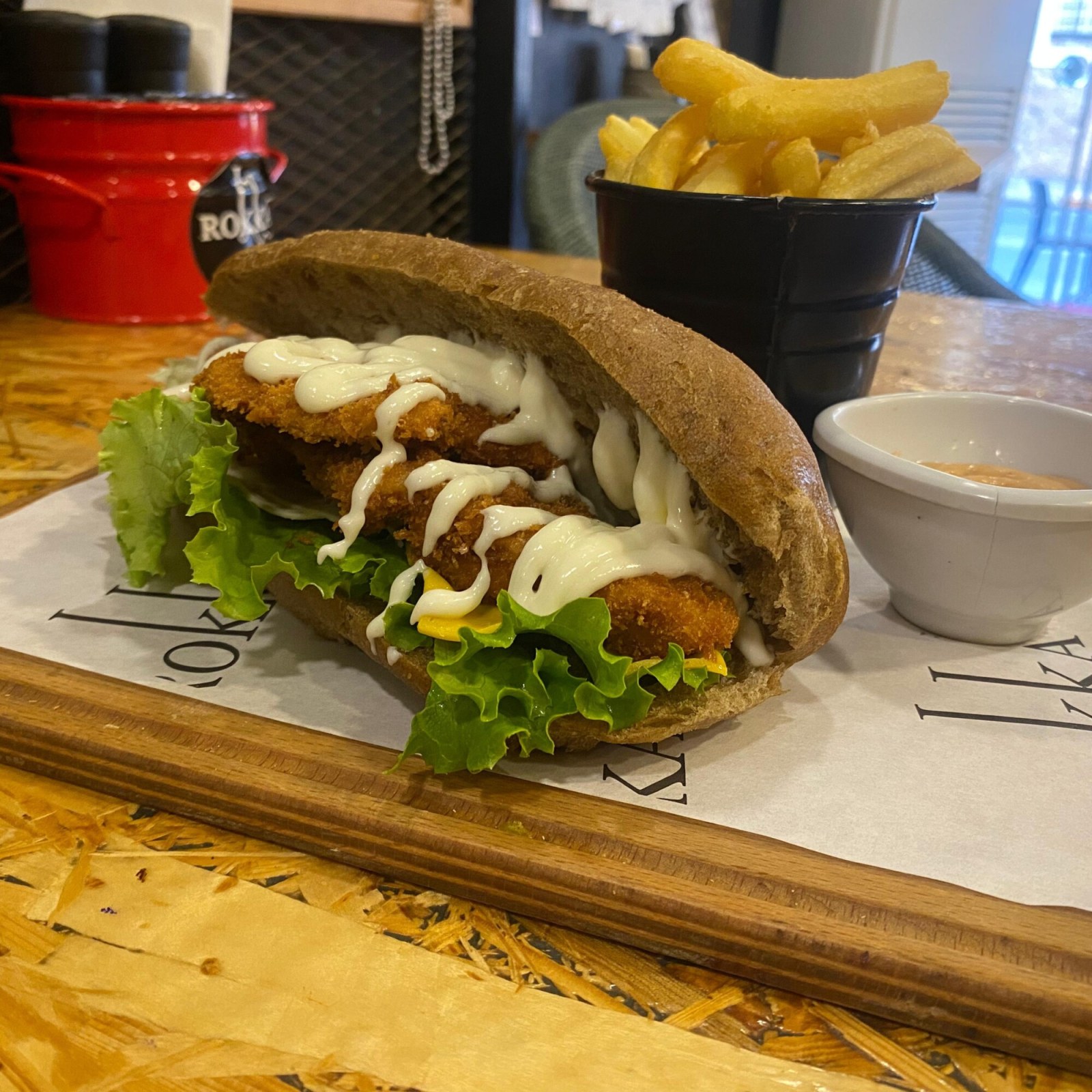 Crispy Tavuk Sandviç