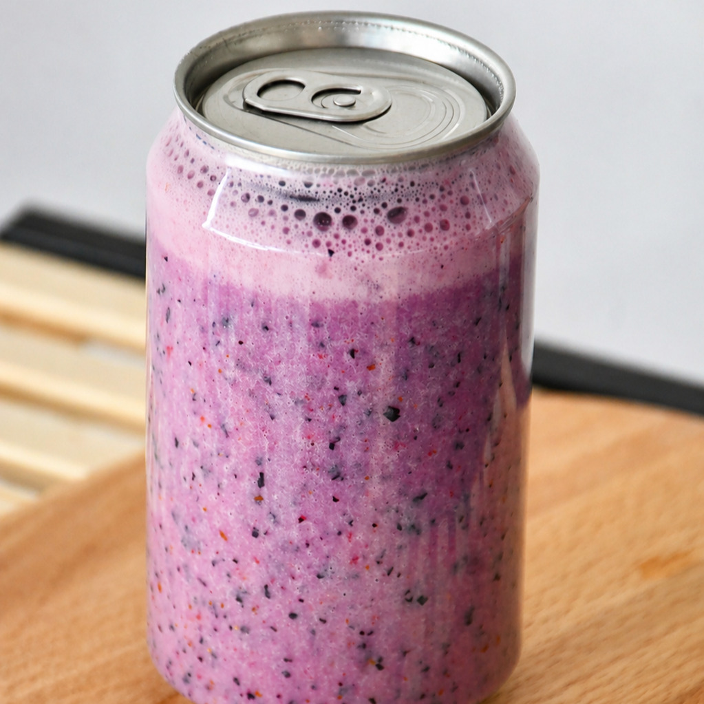 Yaban Mersini Smoothie 330 ml (Protein Tozu İlaveli Seçenek)