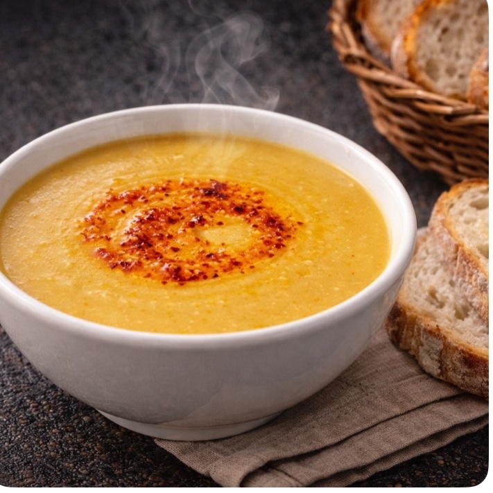 Mercimek çorbası