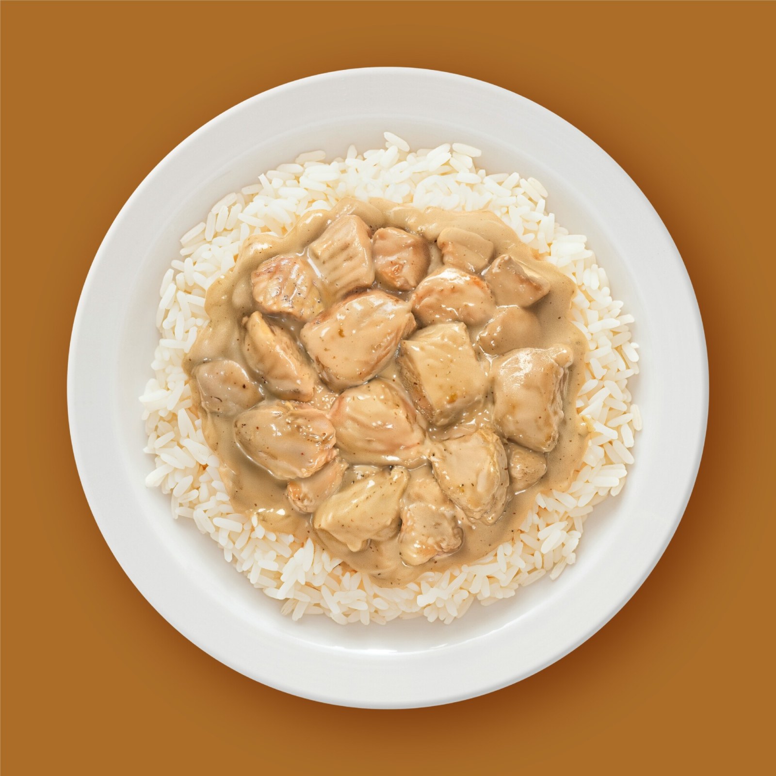 Beğendi Soslu Tavuk & Pirinç Pilavı