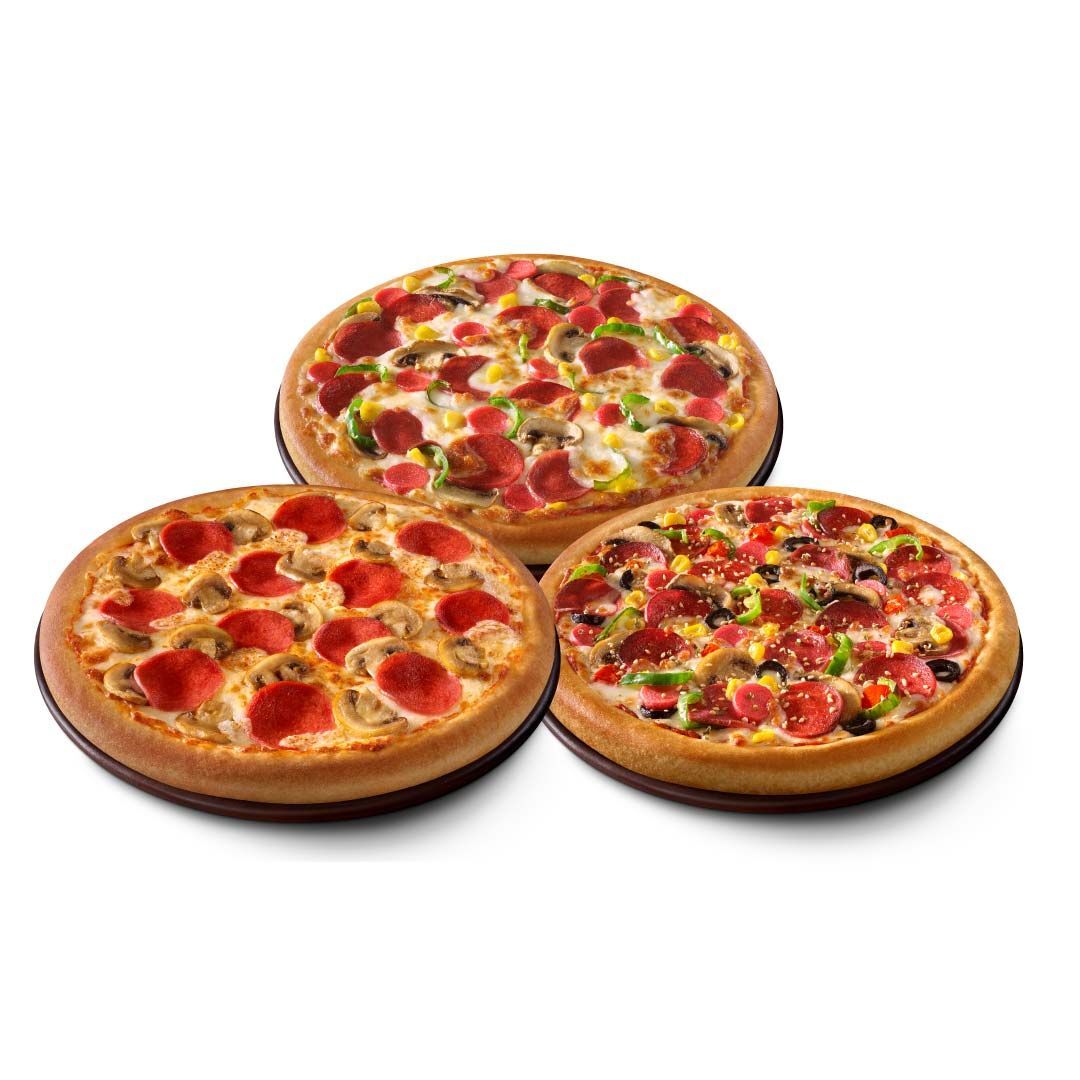 3'lü Büyük Boy Pizza Fırsatı