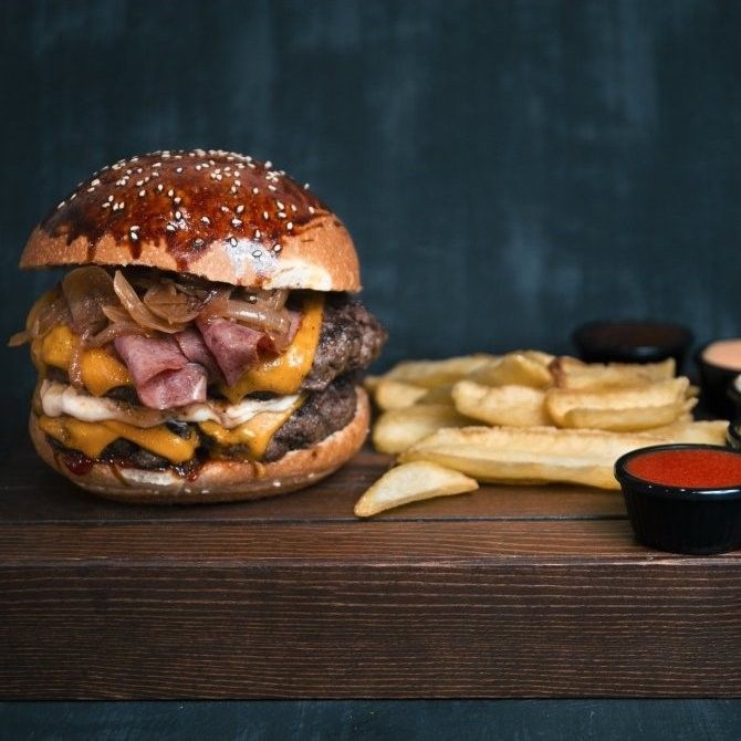 Double Beast Burger