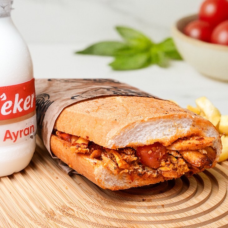 Tavuklu Tost Menü