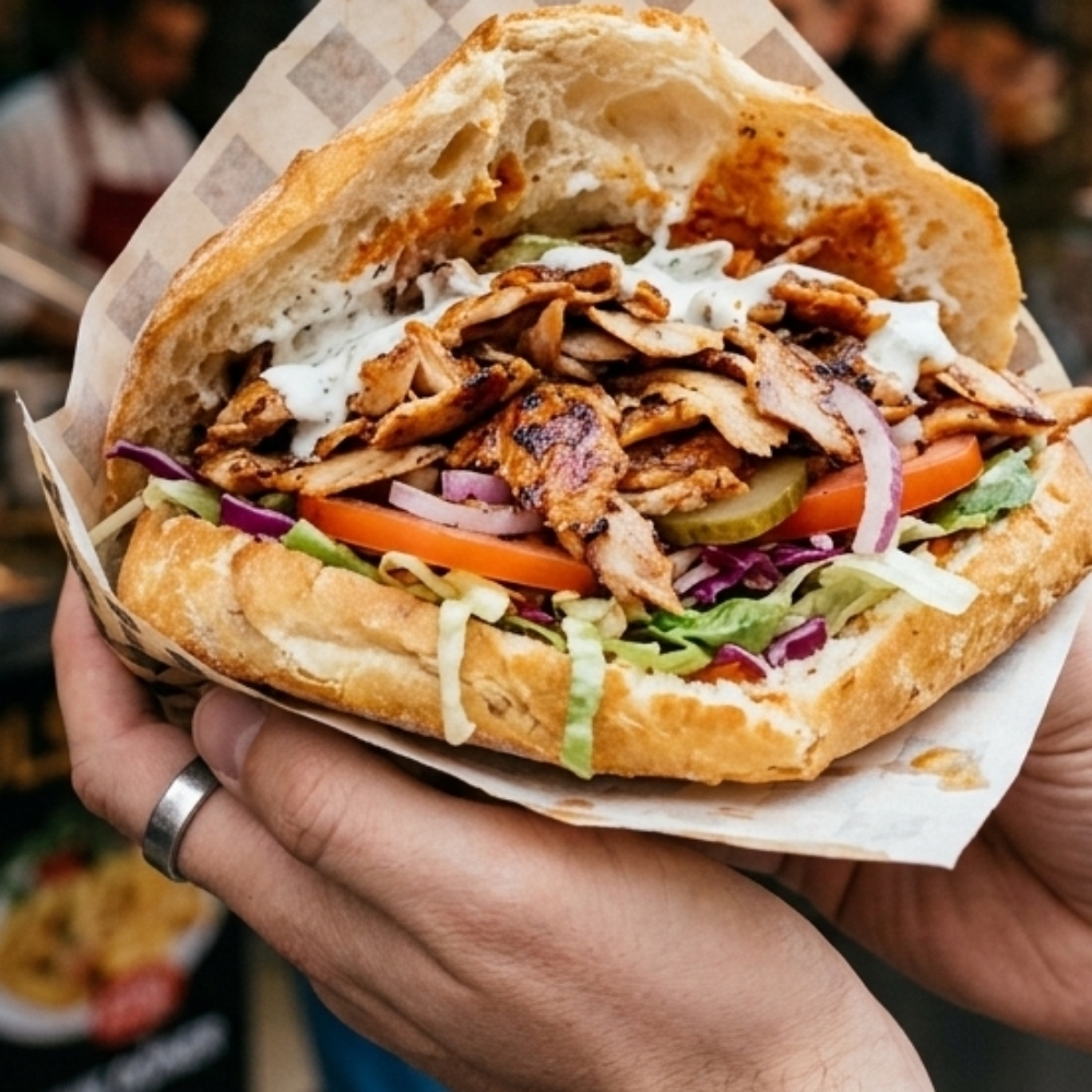 EkmekArasıTavuk Döner Dürüm (140 gr.)
