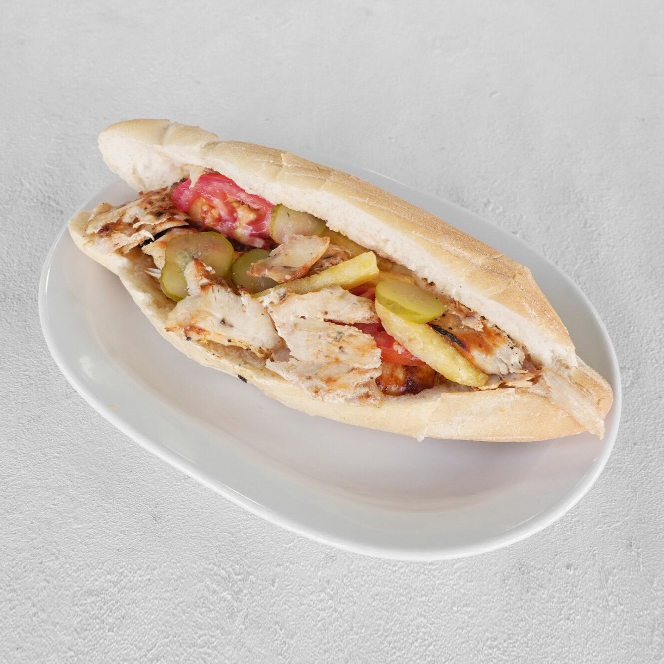 Sandviç Ekmek Arası Tavuk Döner