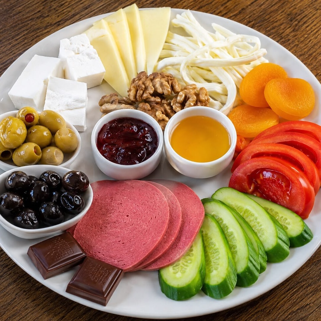 Küçük Kahvaltı Tabağı
