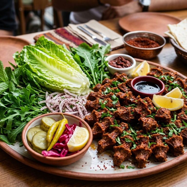 1 kg el yapımı çiğ köfte