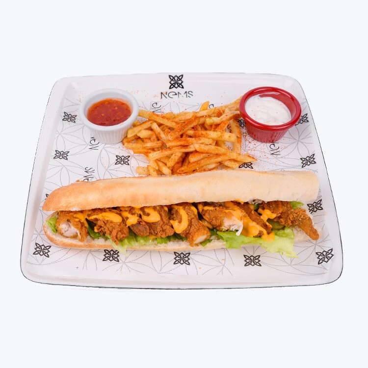 Ekmek Arası Çıtır Tavuk