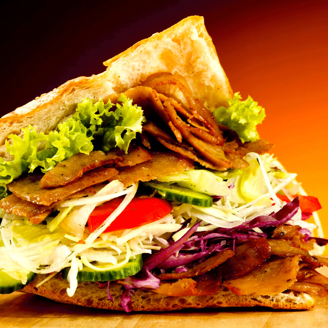 Yarım Ekmek Arası Tavuk Döner (100gr)