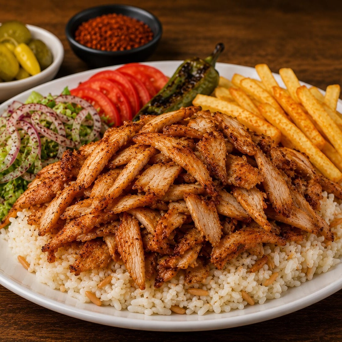 Pilav Üstü Tavuk Döner