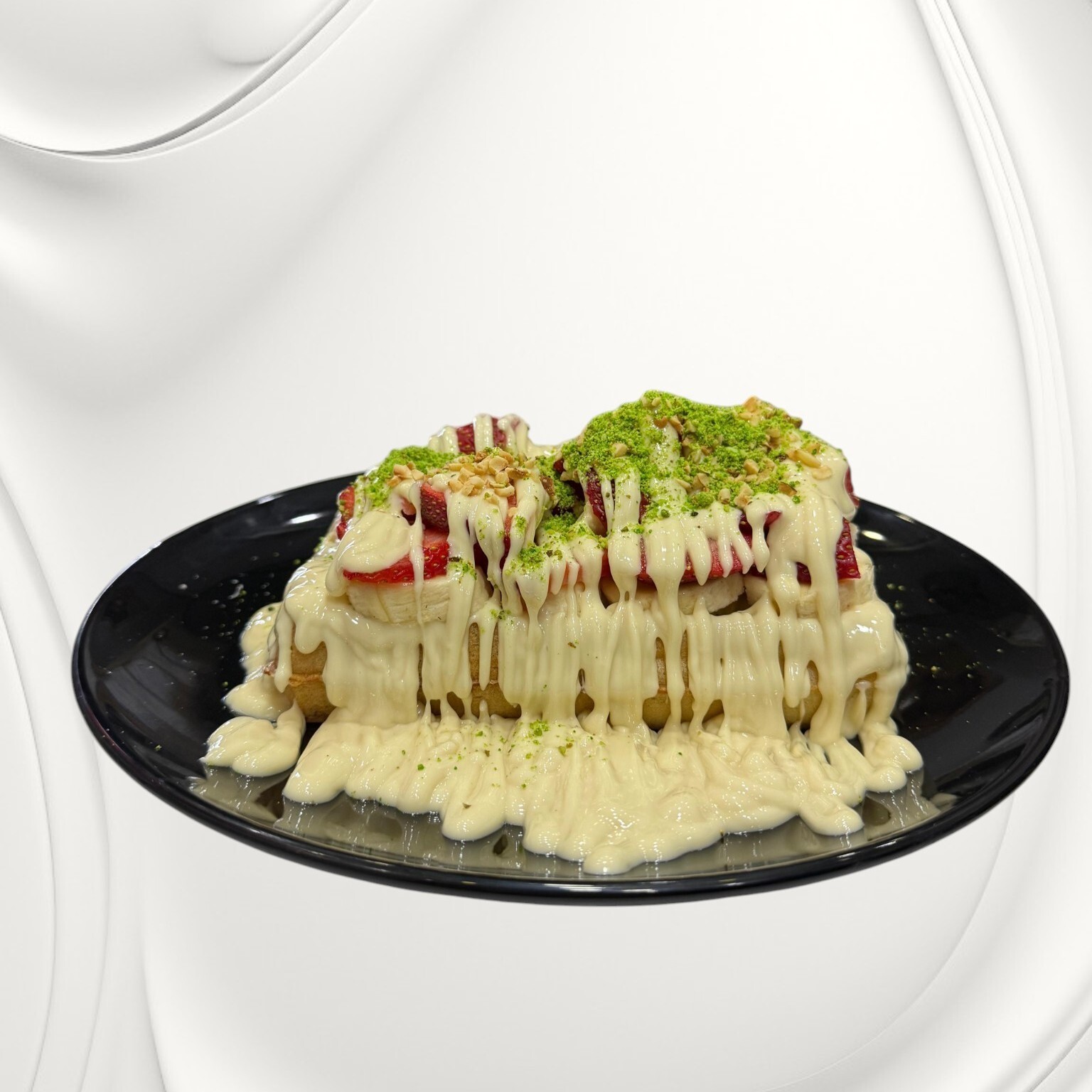 Beyaz Tutku (Beyaz Çikolatalı Waffle)
