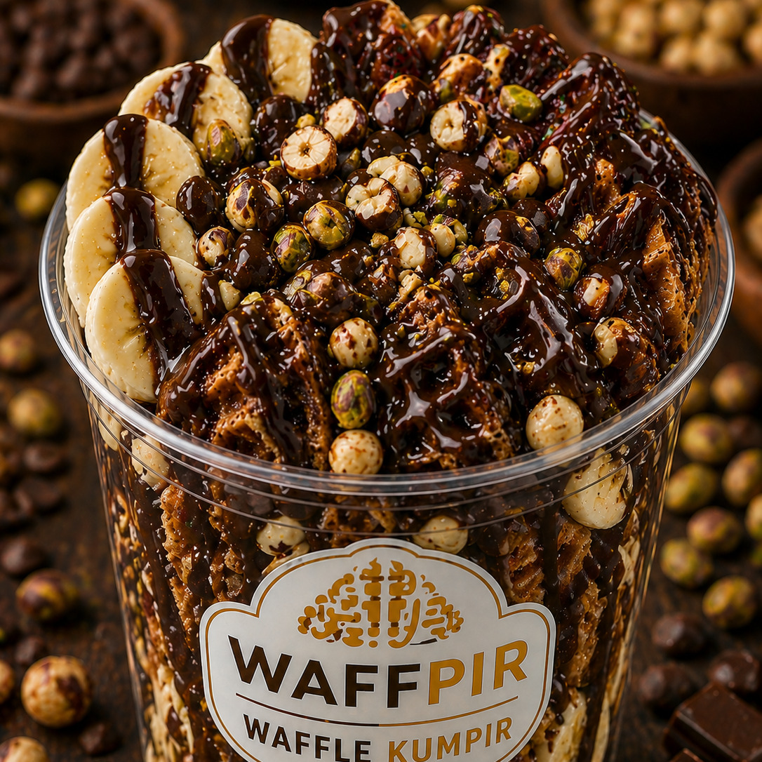 Dark Cup Waffle