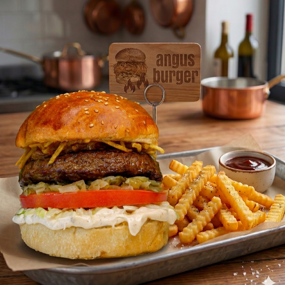Angus Burger ve Patates