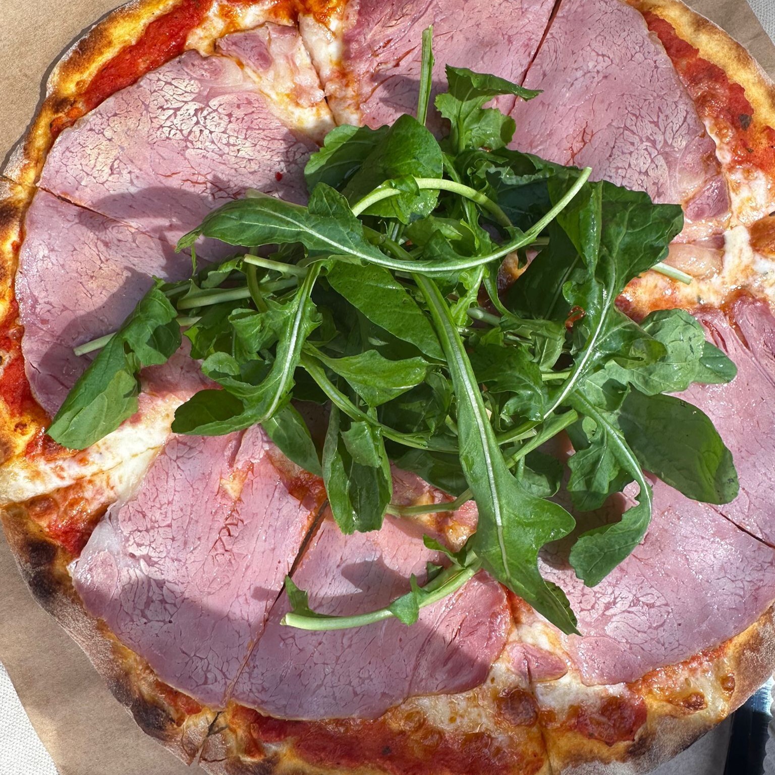 Füme Antrikot Pizza (Taş Fırında)