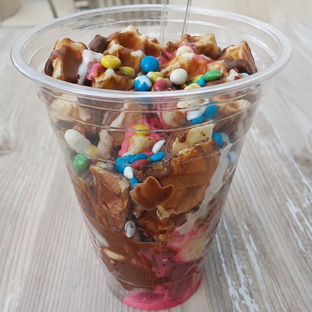 Muzlu Bardak Waffle