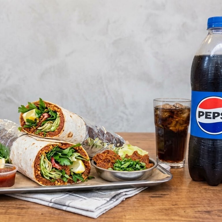 2 Adet Mega Dürüm + Pepsi (1 Lt.)