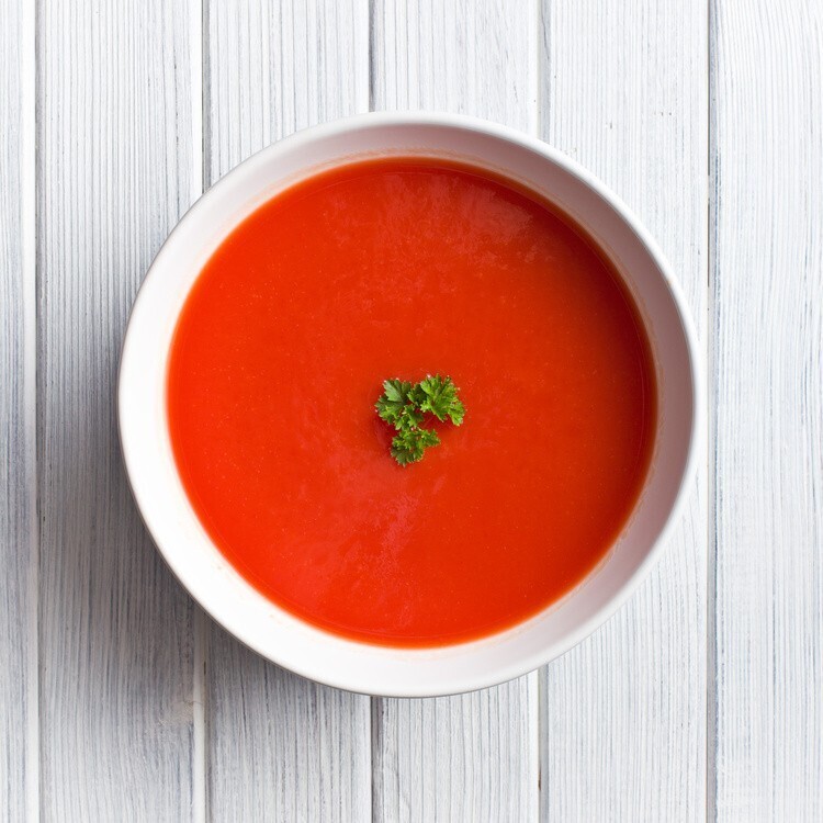 Kaşarlı Domates Çorbası