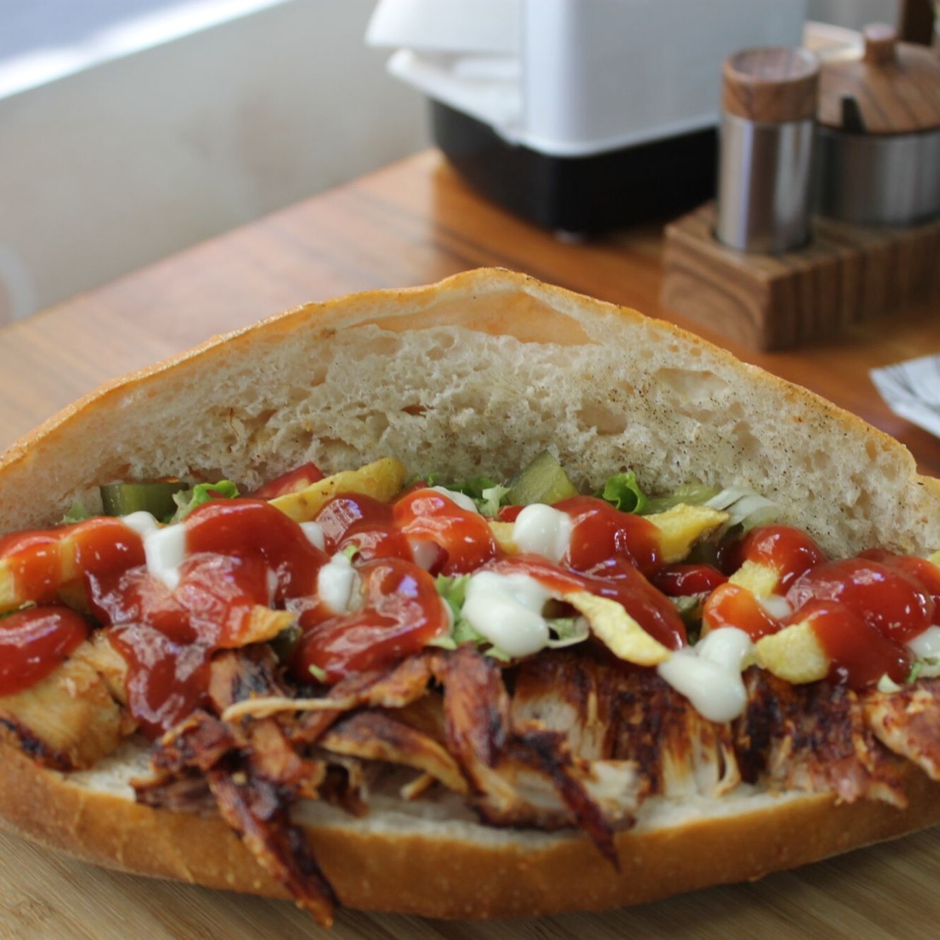 1+1 Kampanya Ekmek Arası Tavuk Döner