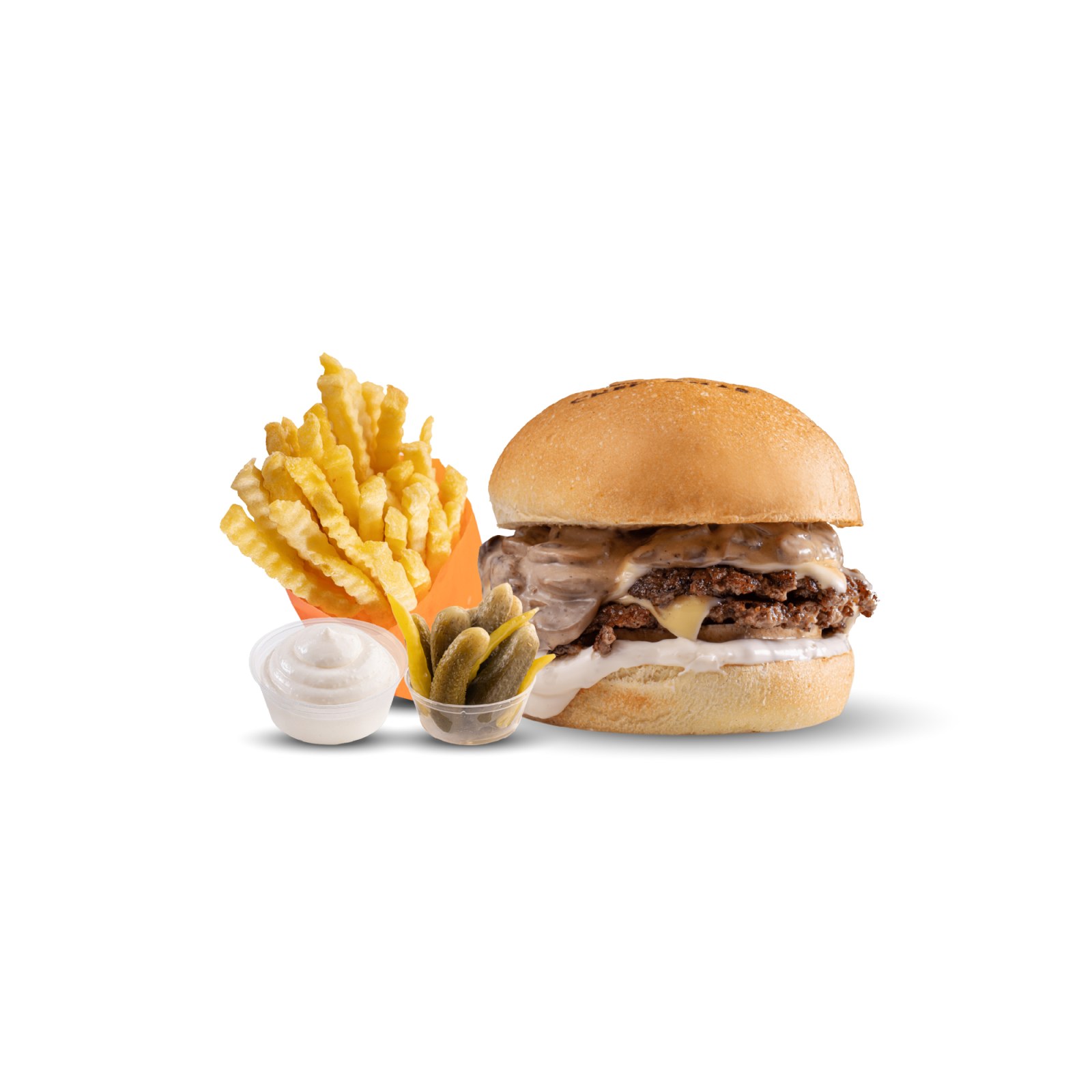 Mantarlı Smash Burger