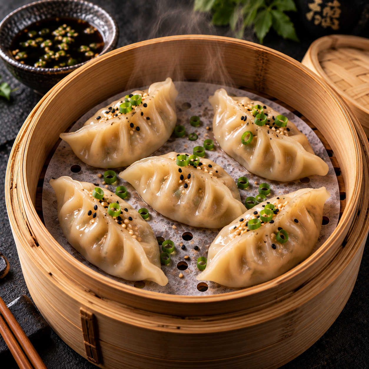 Buharda Gyoza (Çin Mantısı) (5 adet)