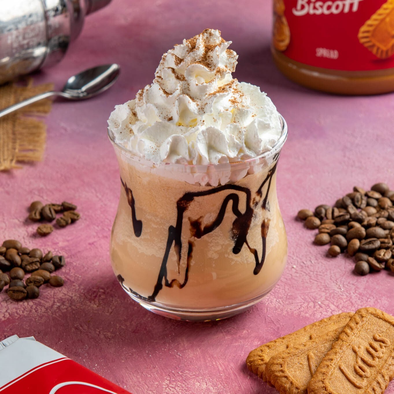 Ice Biscoff Latte (250 ml)