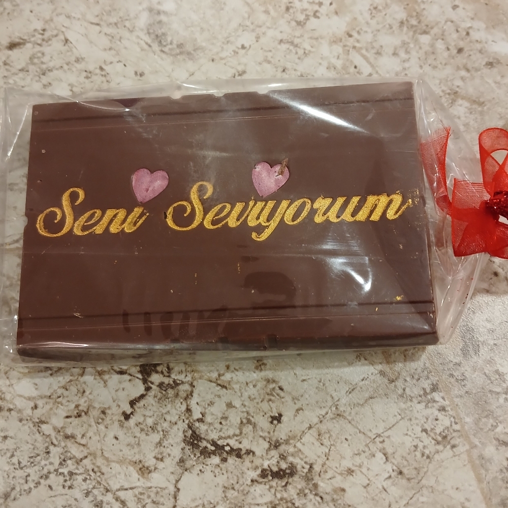 Sevgili Çikolata Kalpli çikolata
