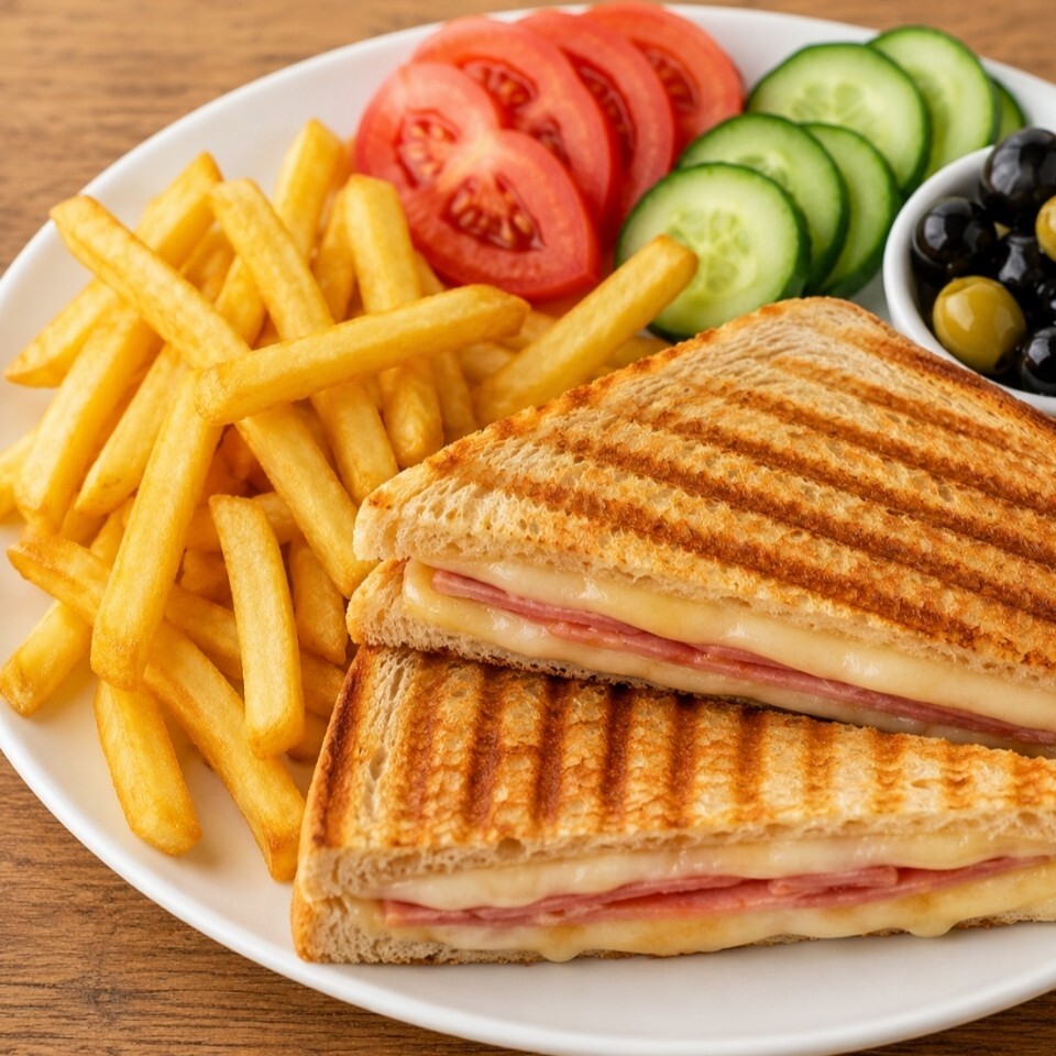 Salam - Kaşarlı Kare Tost
