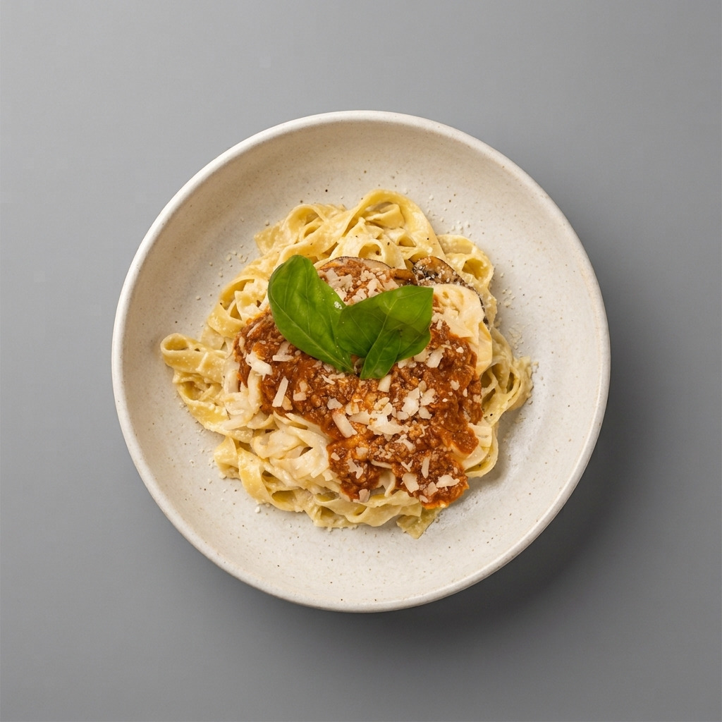 Kıymalı Bolonez Soslu Makarna