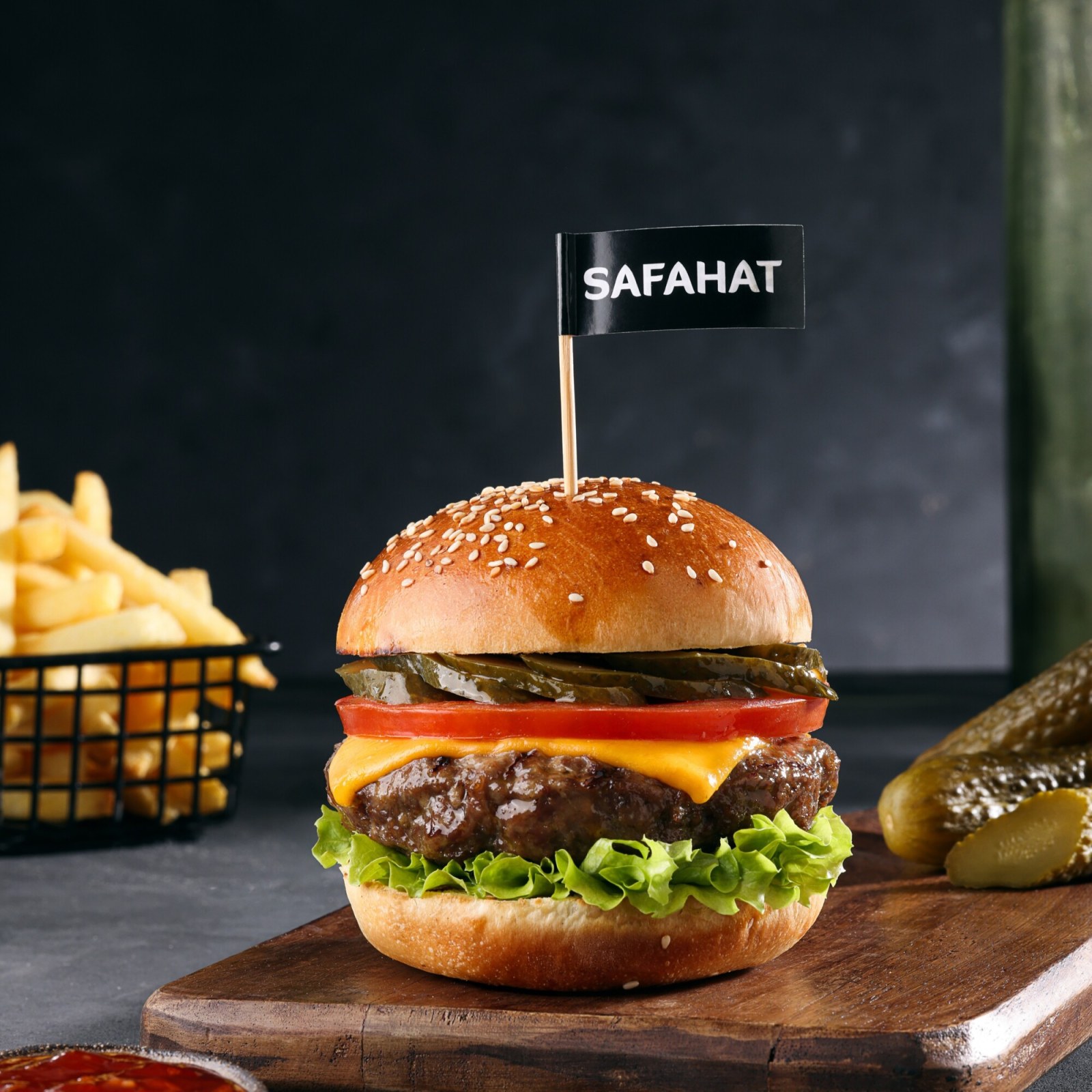 Cheeseburger (185 g)