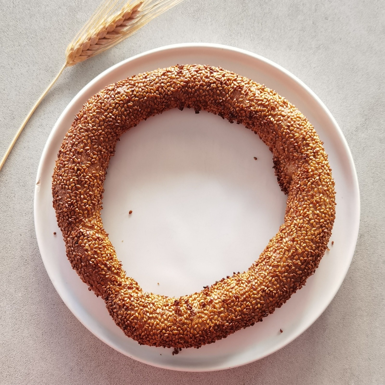 Ekşi Mayalı Tam Buğday Simit