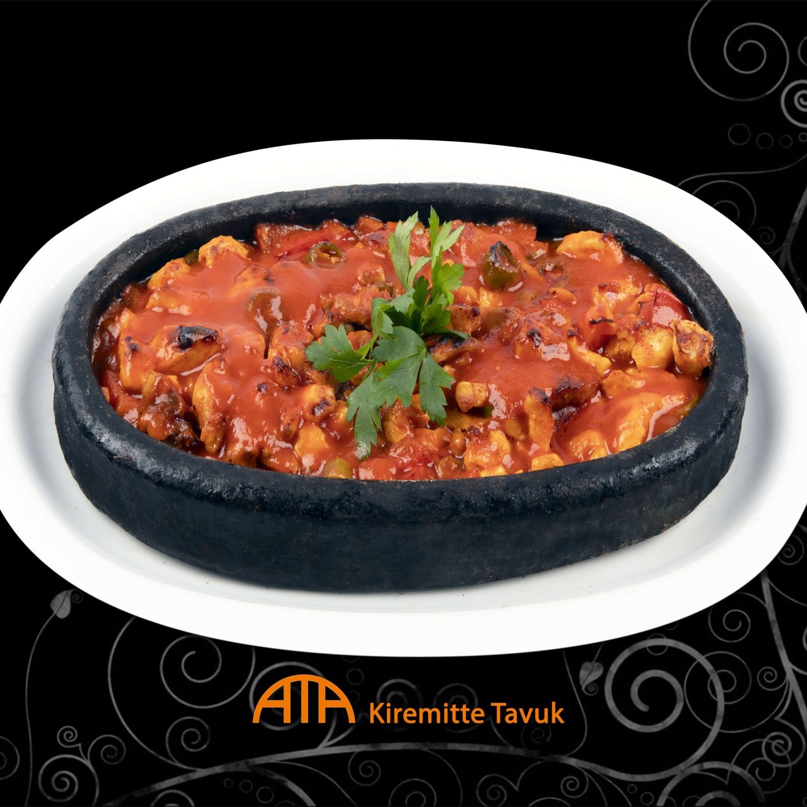 Kiremitte Tavuk