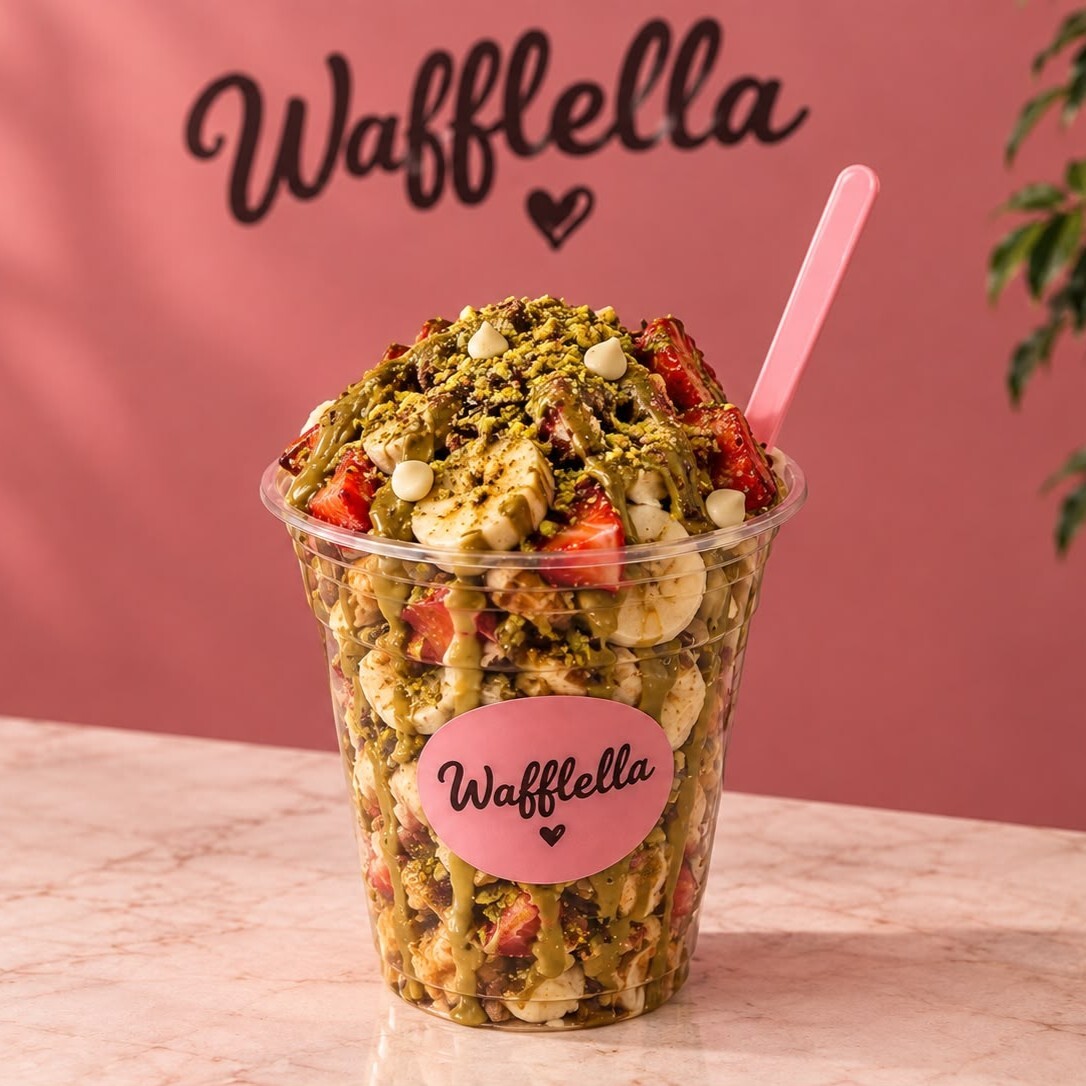 Dubai Deluxe Bardak Waffle